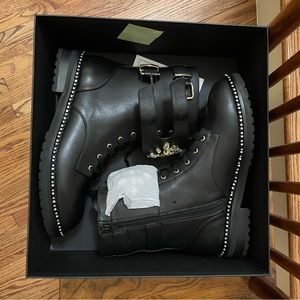 Stoop embellished boots by Kurt Geiger